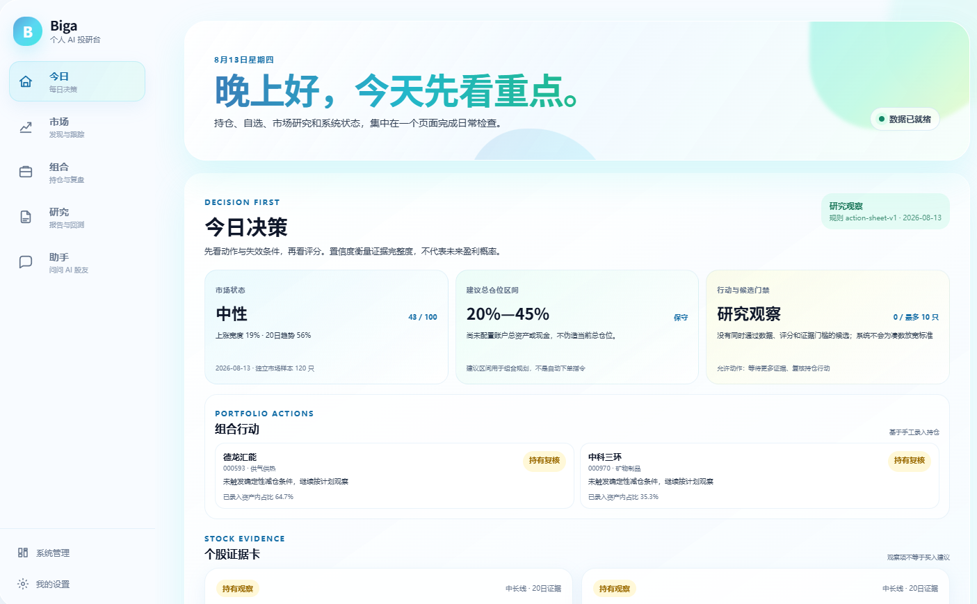 首页概览